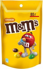 Драже M&amp;M&#039;s с арахисом, 80 г