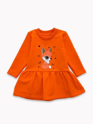 Платье ИВ-2 "Лисонька" оранжевый