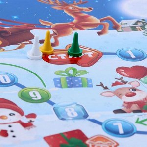 Настольная игра-ходилка «Новогодние приключения»