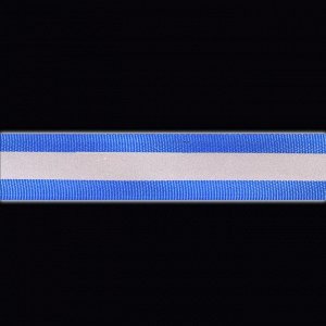 Светоотражающая лента стропа, 25 мм, 5 ± 1 м, цвет тёмно-синий
