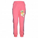 Брюки для девочек Baby Style МД 122 с принтом. Состав: 100% хлопок, футер с начесом. пр. Узбекистан.