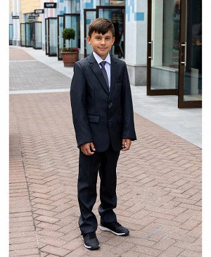 Серый школьный костюм для мальчика Цвет: серый