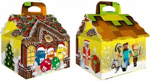 M&M's and Friends (387г) Домик Новогодний подарочный набор