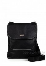 Модель №1372 | кожзам | гладкий | черный | Р820-1 | 25775