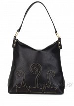 Модель №1201 | кожзам | гладкий | черный | Р820-1 | 24391