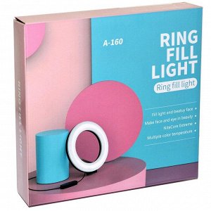 Кольцевая LED лампа 16 см Ring Fill Light A160 для фото и видеосъемки, работы