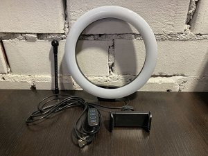 Кольцевая LED лампа 20 см Ring Fill Light A200 для фото и видеосъемки, работы