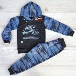 Костюм для мальчика (кофта+брюки) УЗБЕКИСТАН (5-6-7-8)