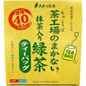 Чай Оикава зеленый листовой c маття 40 фильтр пак. 80г 1/12 Япония