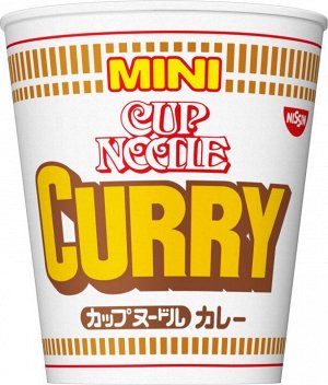 Лапша б/п Cup Noodle MINI со вкусом карри Nissin 43г