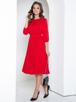 Diolche Платье Модное гофре (красный)