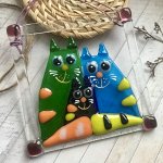 Панно «Семейка котов»