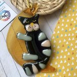Сувенир &quot;Кот на месяце&quot;