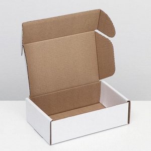 Коробка самосборная "Почтовая", белая, 26 х 17 х 8 см