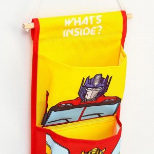 Hasbro Кармашки вертикальные настенные &quot;What&#039;s inside?&quot;, Transformers