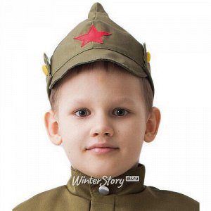 Детская шапка Будёновка, 52 см (Бока С)