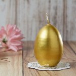 Пасхальная свеча Golden 6 см (Омский Свечной)