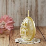 Пасхальная свеча Церковь 6 см (Омский Свечной)