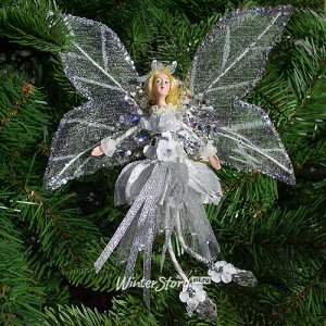 Кукла на елку Зимняя фея Теона 15 см, подвеска (Eggl)