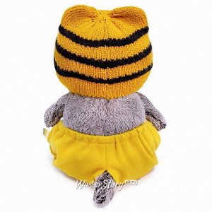 Мягкая игрушка Кот Басик Baby в шапке тигренка 20 см (Budi Basa)