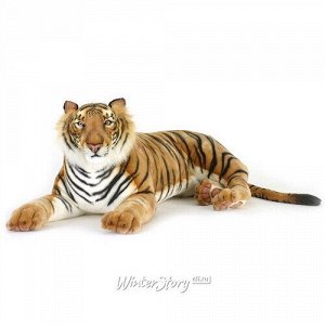 Большая мягкая игрушка Лежащий Тигр 110 см (Hansa Creation)
