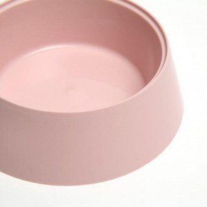 Миска 14,5 х 4,7 см, 0,3 л, розовый