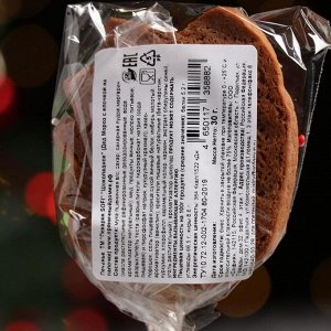 Печенье шоколадное на палочке «Зимнее» Дед Мороз с елочкой, 30 г
