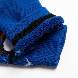 Носки детские махровые, цвет синий, размер 12