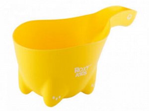 Ковшик для мытья головы Dino Scoop. Цвет лимонный