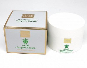 Ye Gam Top Plus Aloe Acid Ampoule Cream Ампульный крем для лица с экстарктом алое, 80гр.