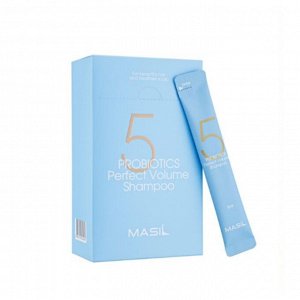 Masil Мягкий шампунь с пробиотиками 5 Probiotics Perfect Volume Shampoo Stick Pouch, 8мл(1шт)