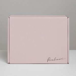 Коробка складная «Розовый», 27 ? 21 ? 9 см