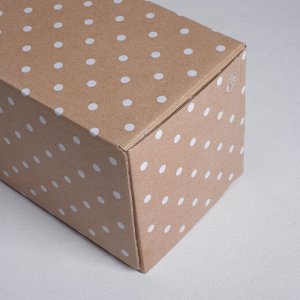Коробка складная «Крафт», 12 х 33,6 х 12 см