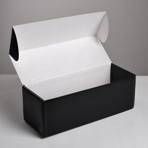 Коробка складная «Настоящему мужчине», 12 х 33,6 х 12 см