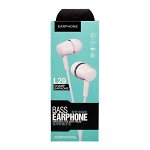 Наушники вакуумные с микрофоном &quot;Bass Earphones&quot; L29