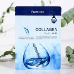 Маска тканевая с коллагеном Farm Stay Collagen Visible Difference Mask Sheet