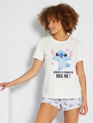 Пижама с шортами 'Стич'
