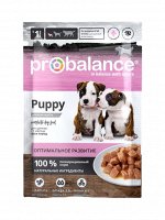 ProBalance Корм консервированный PUPPY  Immuno Protection для щенков, пауч 85гр 1/25