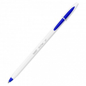 Ручка шариковая неавтомат BIC Cristal синий, корп.белый, 0,32 мм,...