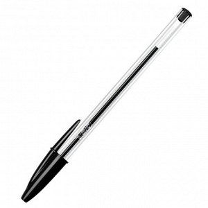 Ручка шариковая неавтоматическая BIC Cristal черный 0,32 мм Франц...