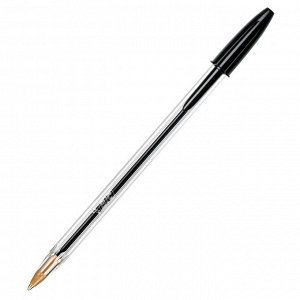 Ручка шариковая неавтоматическая BIC Cristal черный 0,32 мм Франц...