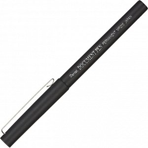 Роллер PENTEL Dokument Pen 0,3мм метал.клип, черный ст. Япония...