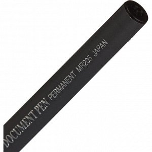 Роллер PENTEL Dokument Pen 0,3мм метал.клип, черный ст. Япония...