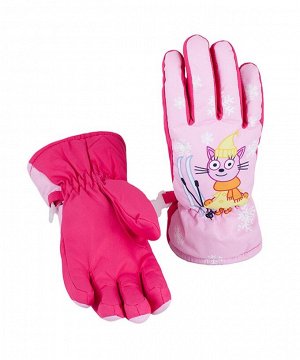 Перчатки зимние детские для девочки белые
