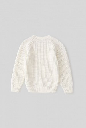 Джемпер (пуловер) для девочек Meydi молочный