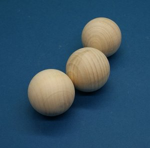 056-7872 Шар деревянный, 3 см