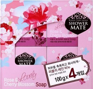 Набор мыло КераСис Shower Mate Розовое