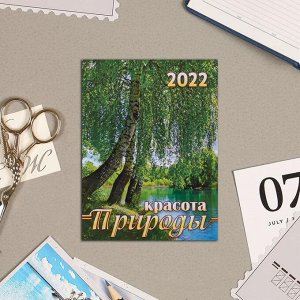Календарь на магните, отрывной "Природа 4" 2022 год, 10х13 см