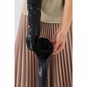 Перчатки женские, размер 7.5, цвет чёрный