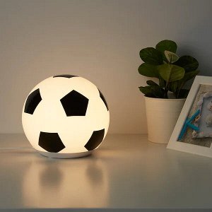 ÄNGARNA ЭНГАРНА Настольная лампа, светодиодная, «футбольный мяч»